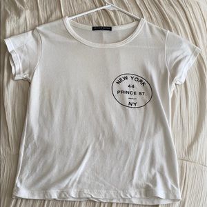 Brandy Melville Prince St. Crop Top